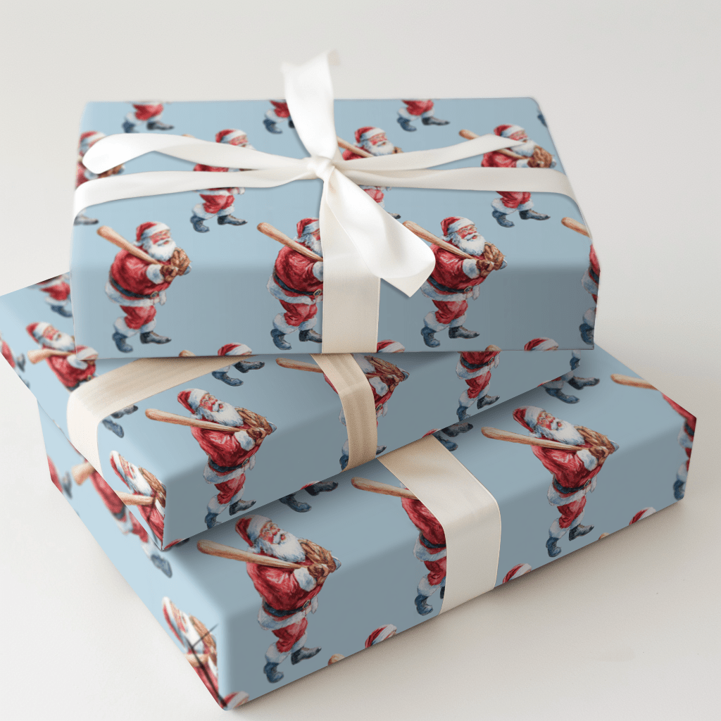 Batter Up - Wrapping Paper - Aspen & Arlo