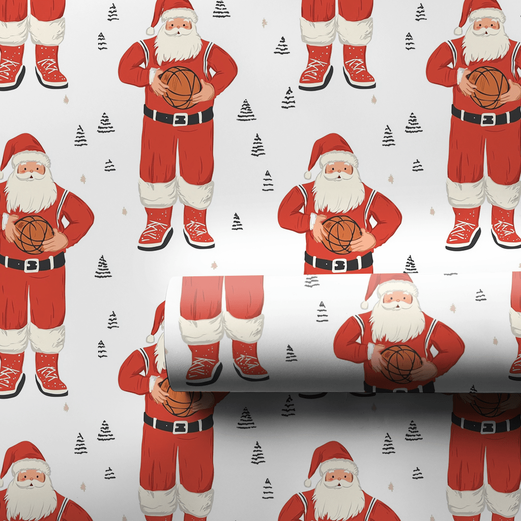 Squad Dunk - Wrapping Paper - Aspen & Arlo