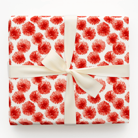 Red Rally Cheer - Wrapping Paper - Aspen & Arlo