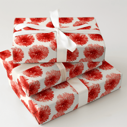 Red Rally Cheer - Wrapping Paper - Aspen & Arlo