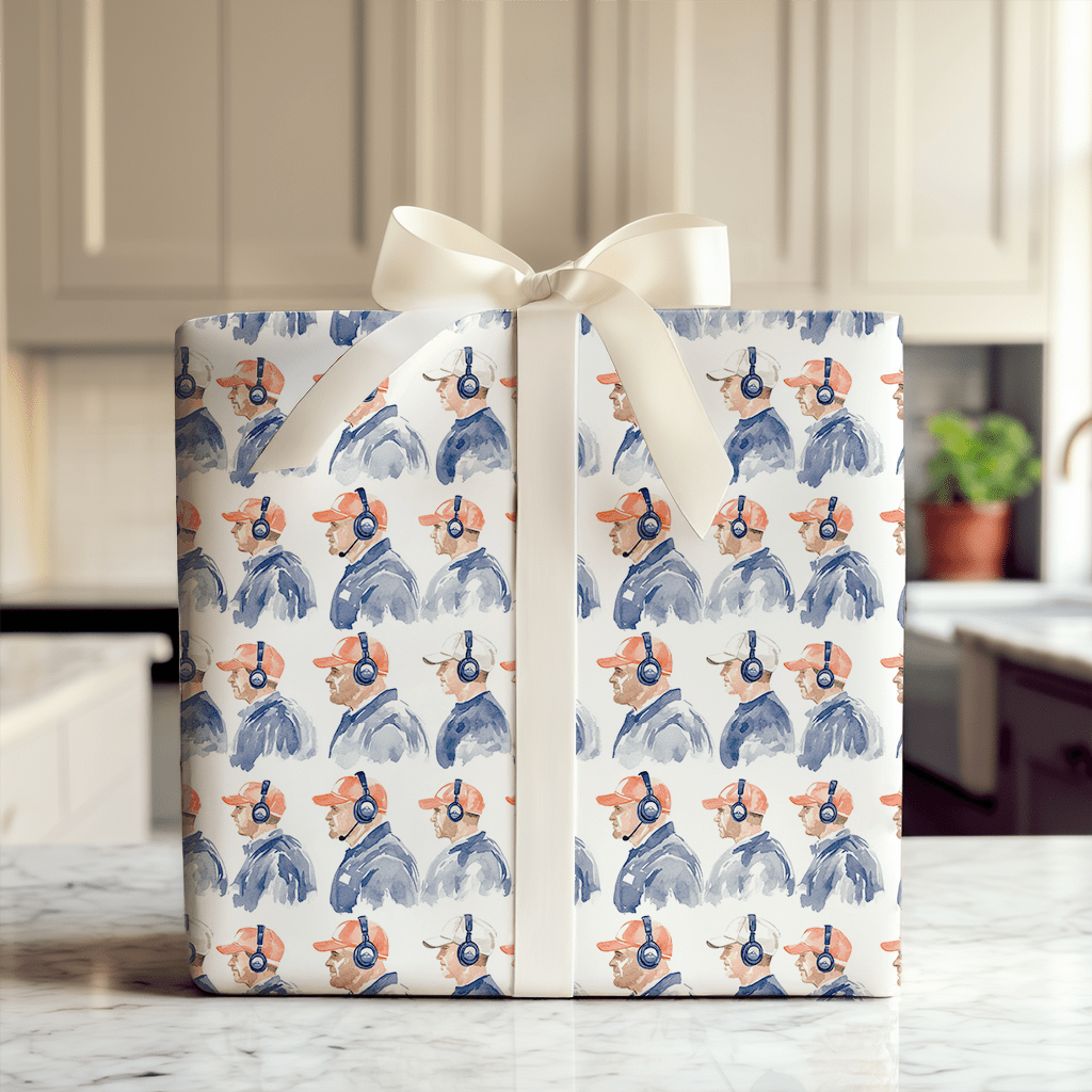 Coaches Call - Wrapping Paper - Aspen & Arlo