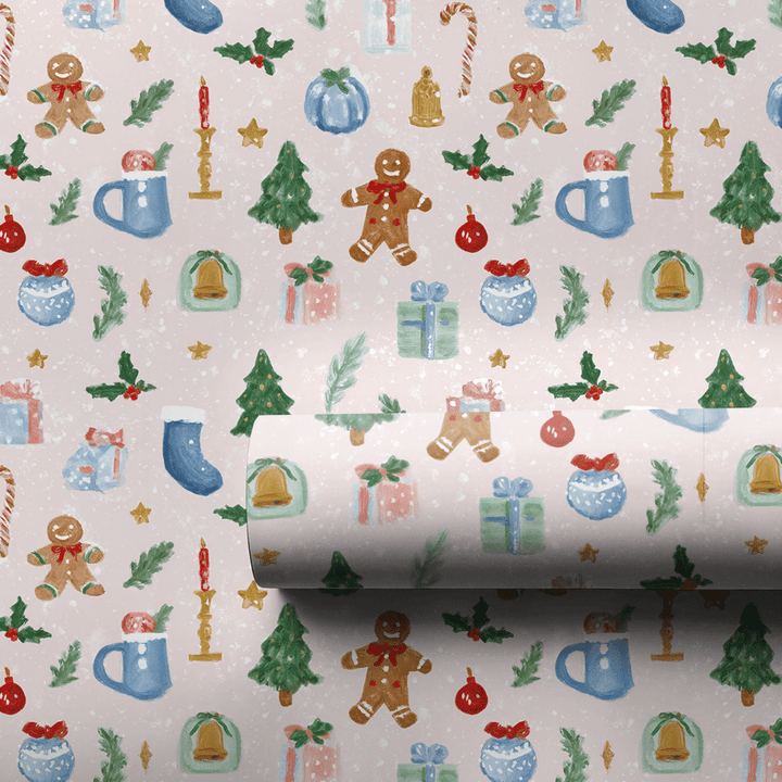 Holiday Shelf - Wrapping Paper - Aspen & Arlo