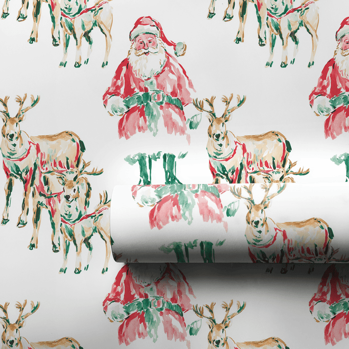 Friends of Santa - Wrapping Paper - Aspen & Arlo