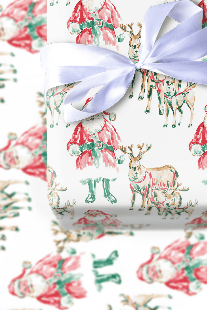 Friends of Santa - Wrapping Paper - Aspen & Arlo