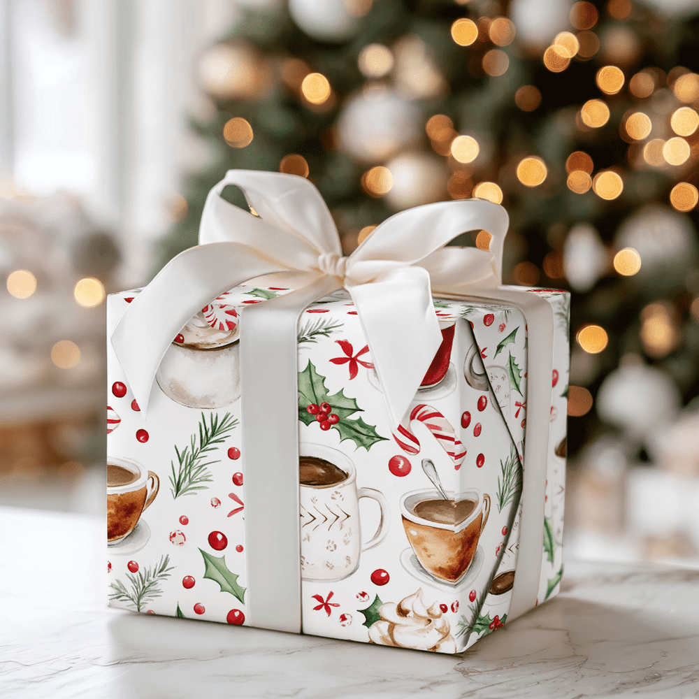Cocoa and Coffee - Wrapping Paper - Aspen & Arlo