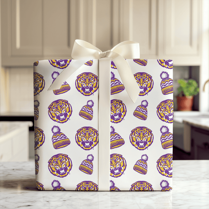 Tiger Beanie - Wrapping Paper - Aspen & Arlo