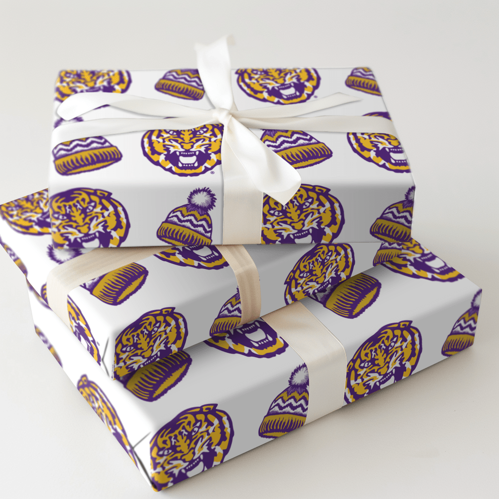 Tiger Beanie - Wrapping Paper - Aspen & Arlo