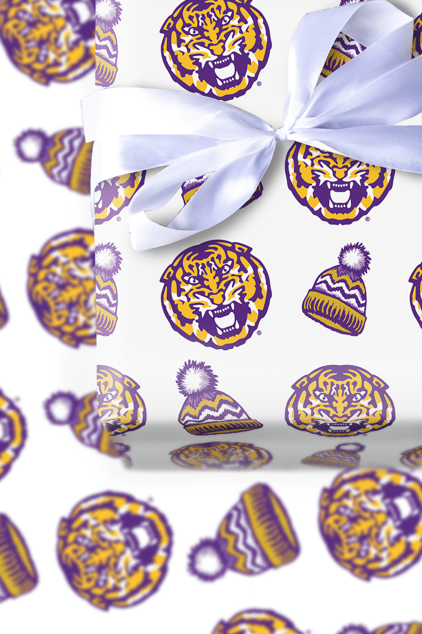 Tiger Beanie - Wrapping Paper - Aspen & Arlo