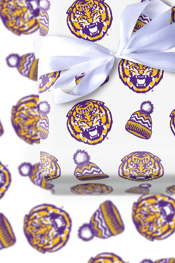 Tiger Beanie - Wrapping Paper - Aspen & Arlo