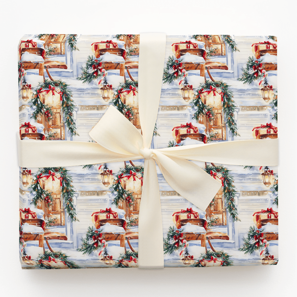 Front Door Delivery - Wrapping Paper - Aspen & Arlo