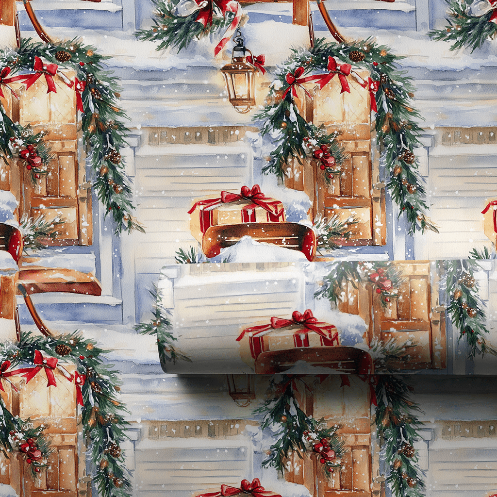 Front Door Delivery - Wrapping Paper - Aspen & Arlo