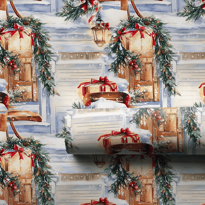 Front Door Delivery - Wrapping Paper - Aspen & Arlo