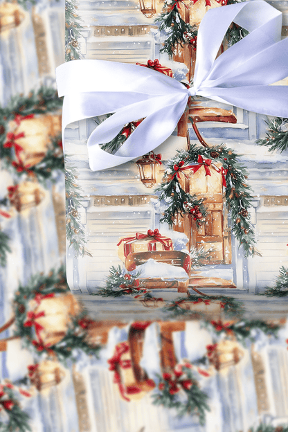 Front Door Delivery - Wrapping Paper - Aspen & Arlo