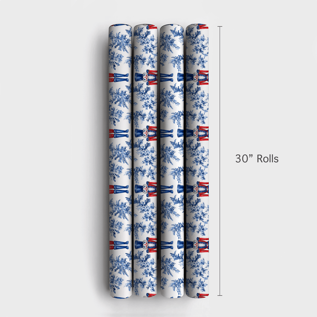 Crackin the Blue Code - Wrapping Paper - Aspen & Arlo