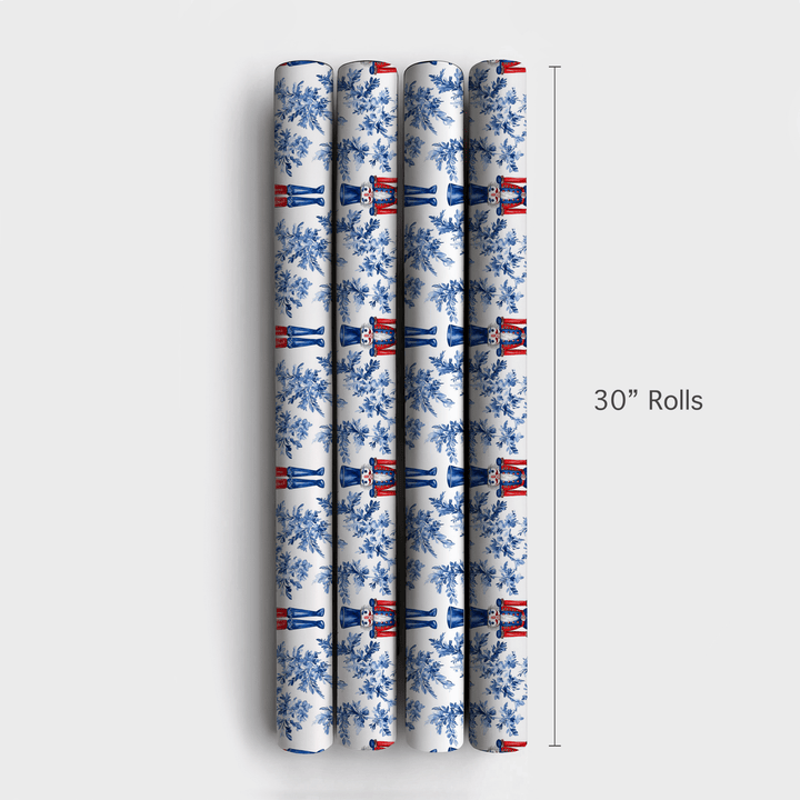 Crackin the Blue Code - Wrapping Paper - Aspen & Arlo