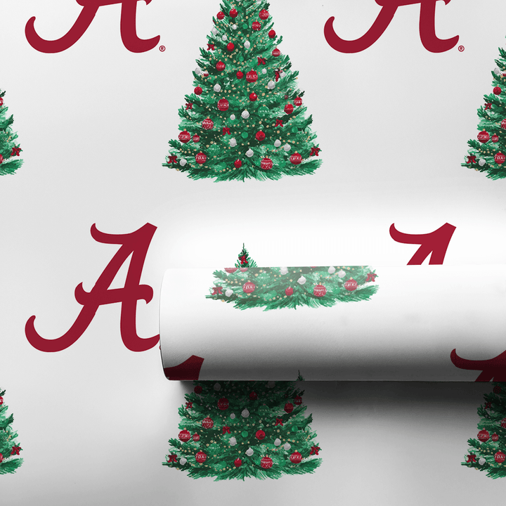 Alabama Holiday Tree - Wrapping Paper - Aspen & Arlo