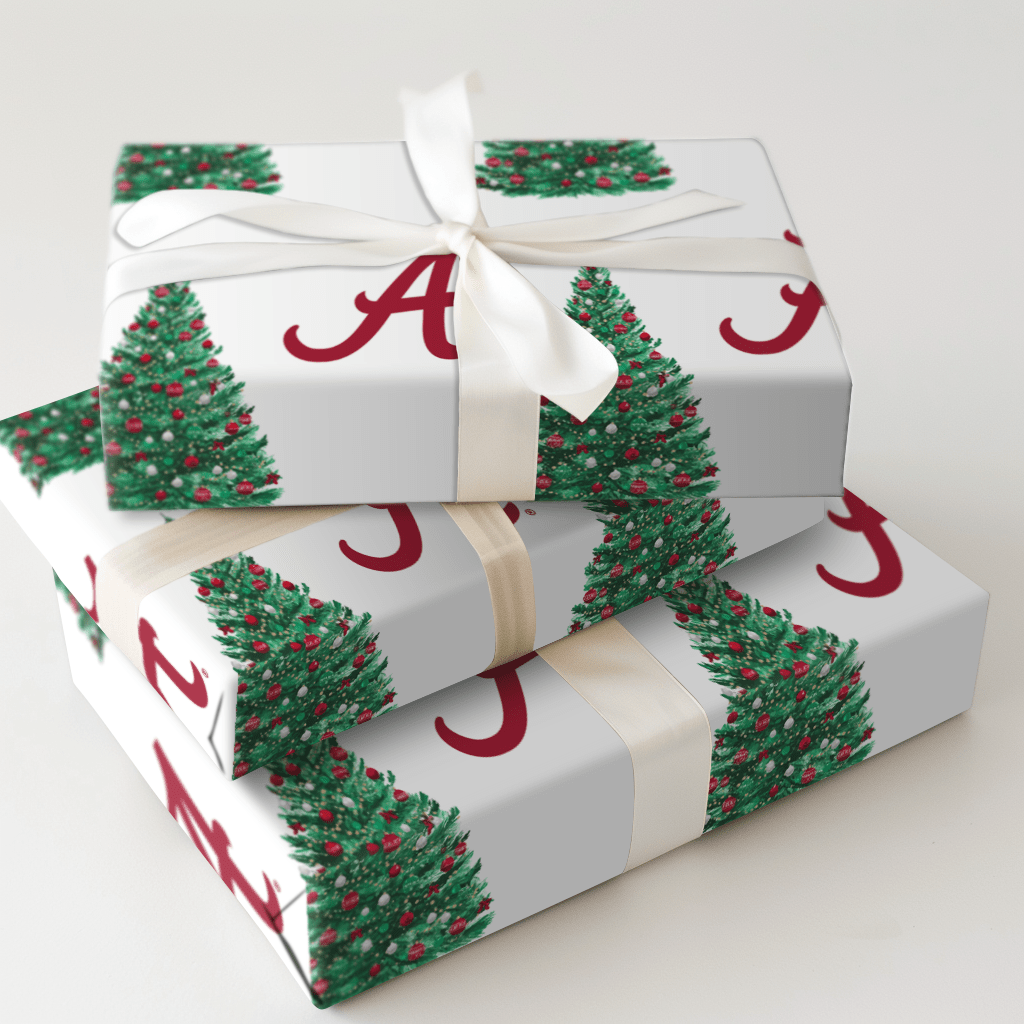 Alabama Holiday Tree - Wrapping Paper - Aspen & Arlo