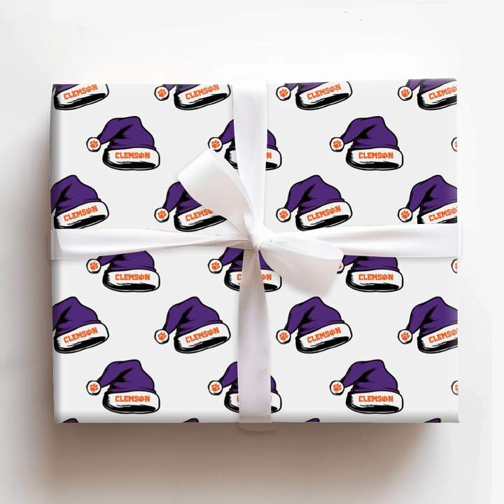 Santa's Little Tiger - Wrapping Paper - Aspen & Arlo