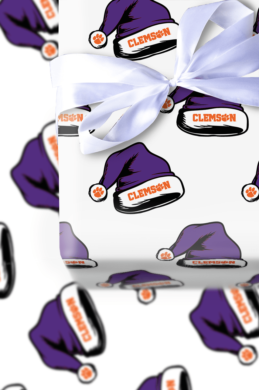 Santa's Little Tiger - Wrapping Paper - Aspen & Arlo