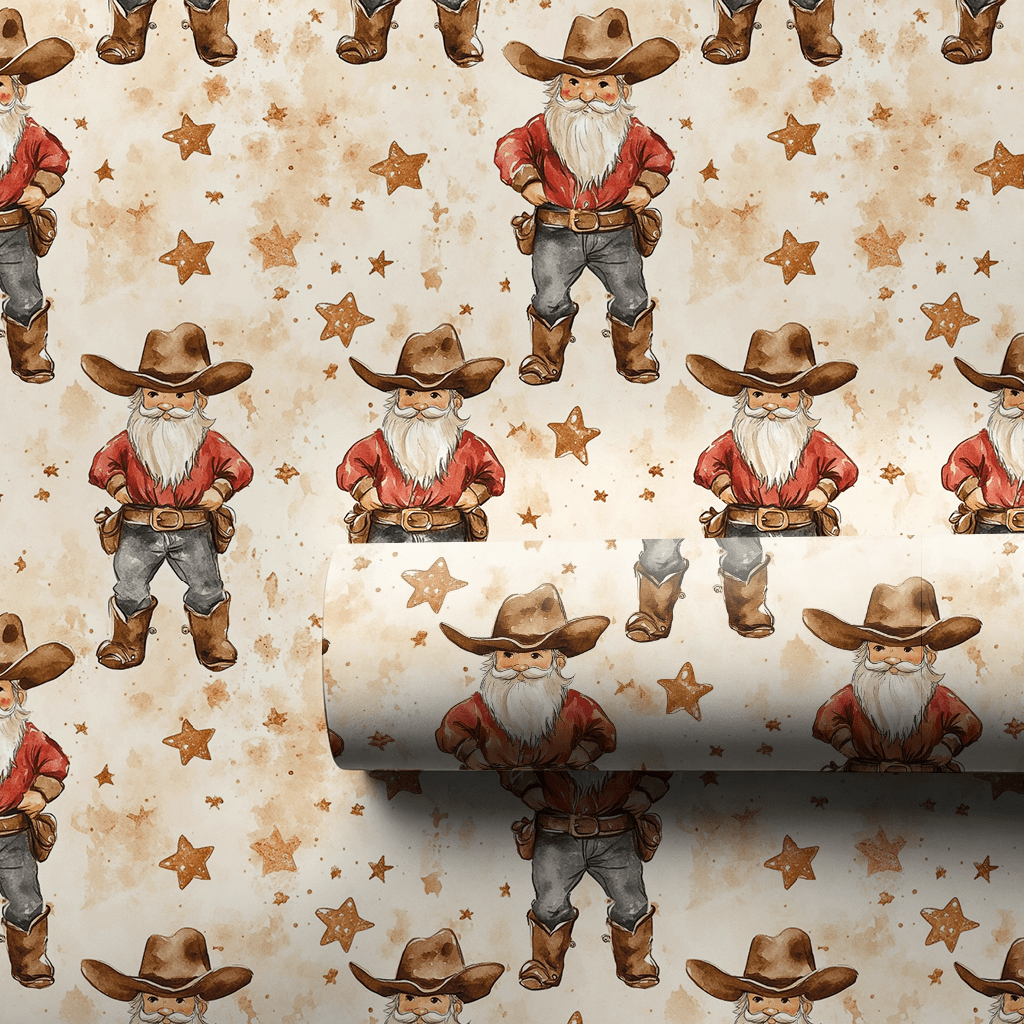 Yeehaw Yuletide - Wrapping Paper - Aspen & Arlo