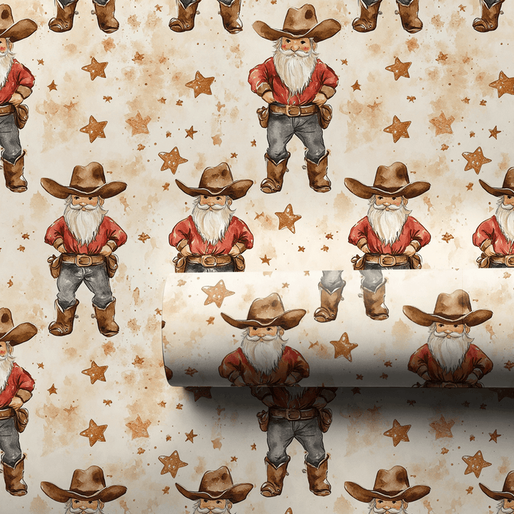 Yeehaw Yuletide - Wrapping Paper - Aspen & Arlo