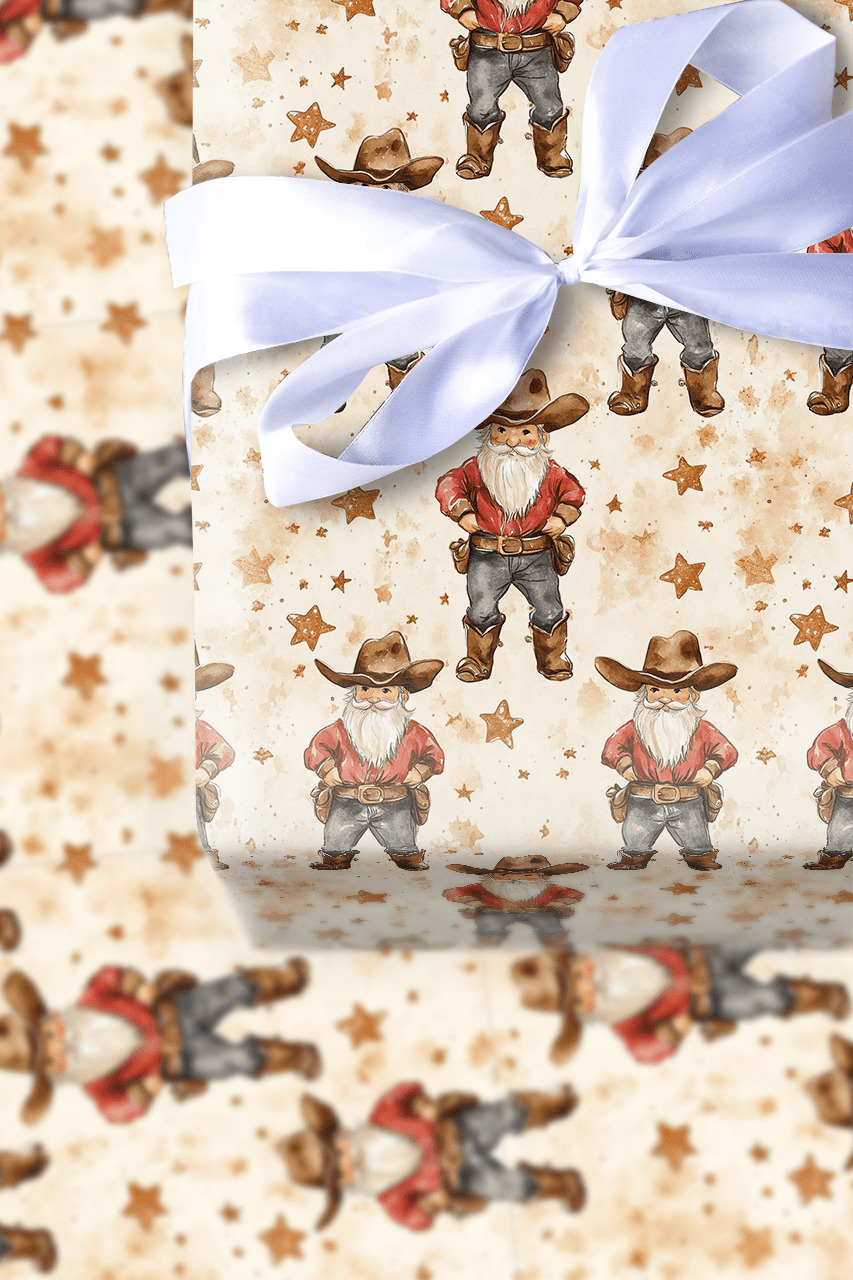 Yeehaw Yuletide - Wrapping Paper - Aspen & Arlo