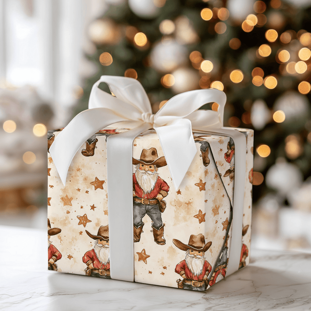 Yeehaw Yuletide - Wrapping Paper - Aspen & Arlo