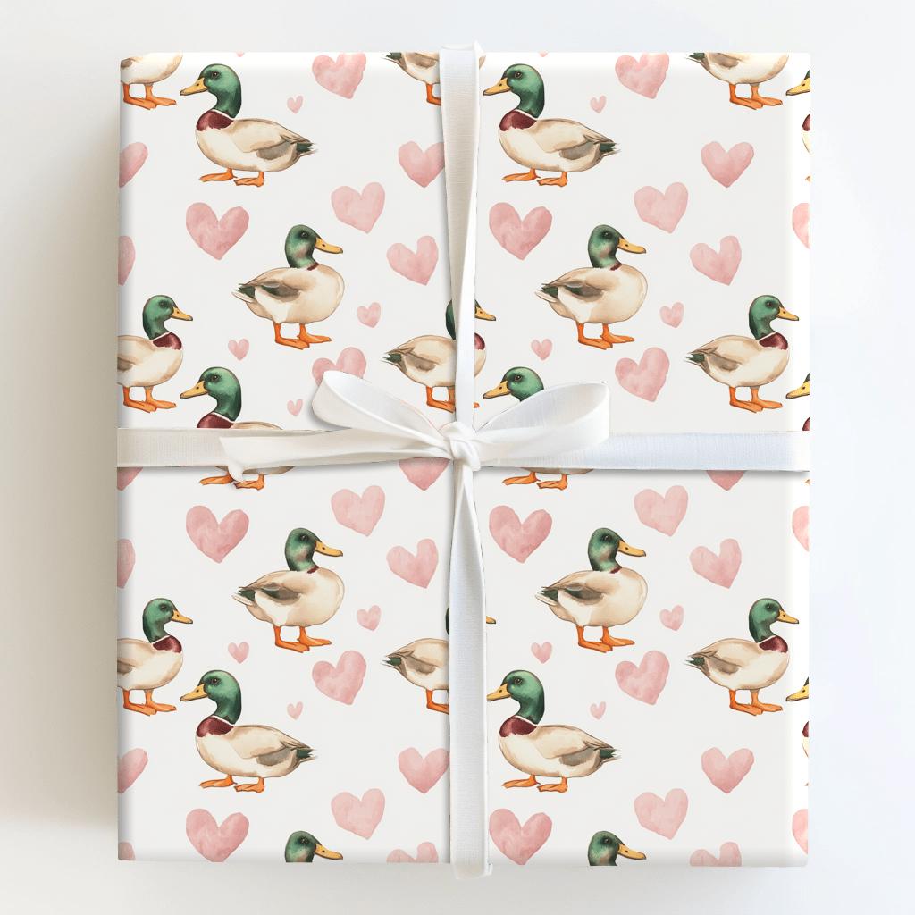 Waddle My Way to You - Wrapping Paper - Aspen & Arlo