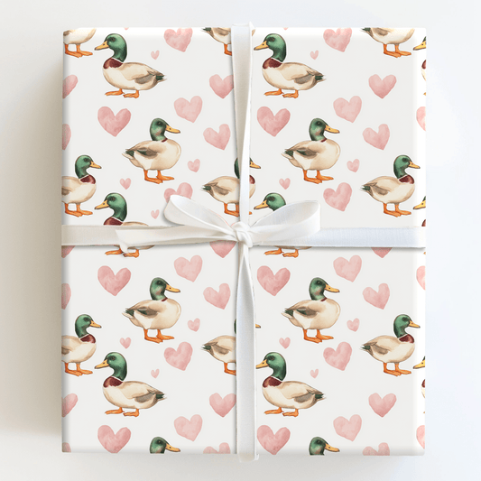 Waddle My Way to You - Wrapping Paper - Aspen & Arlo