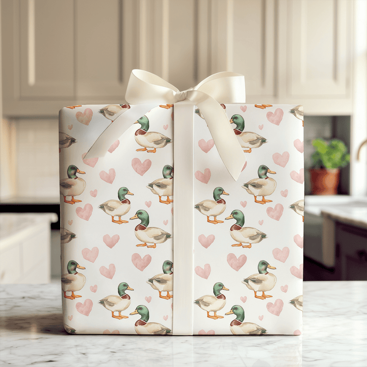Waddle My Way to You - Wrapping Paper - Aspen & Arlo