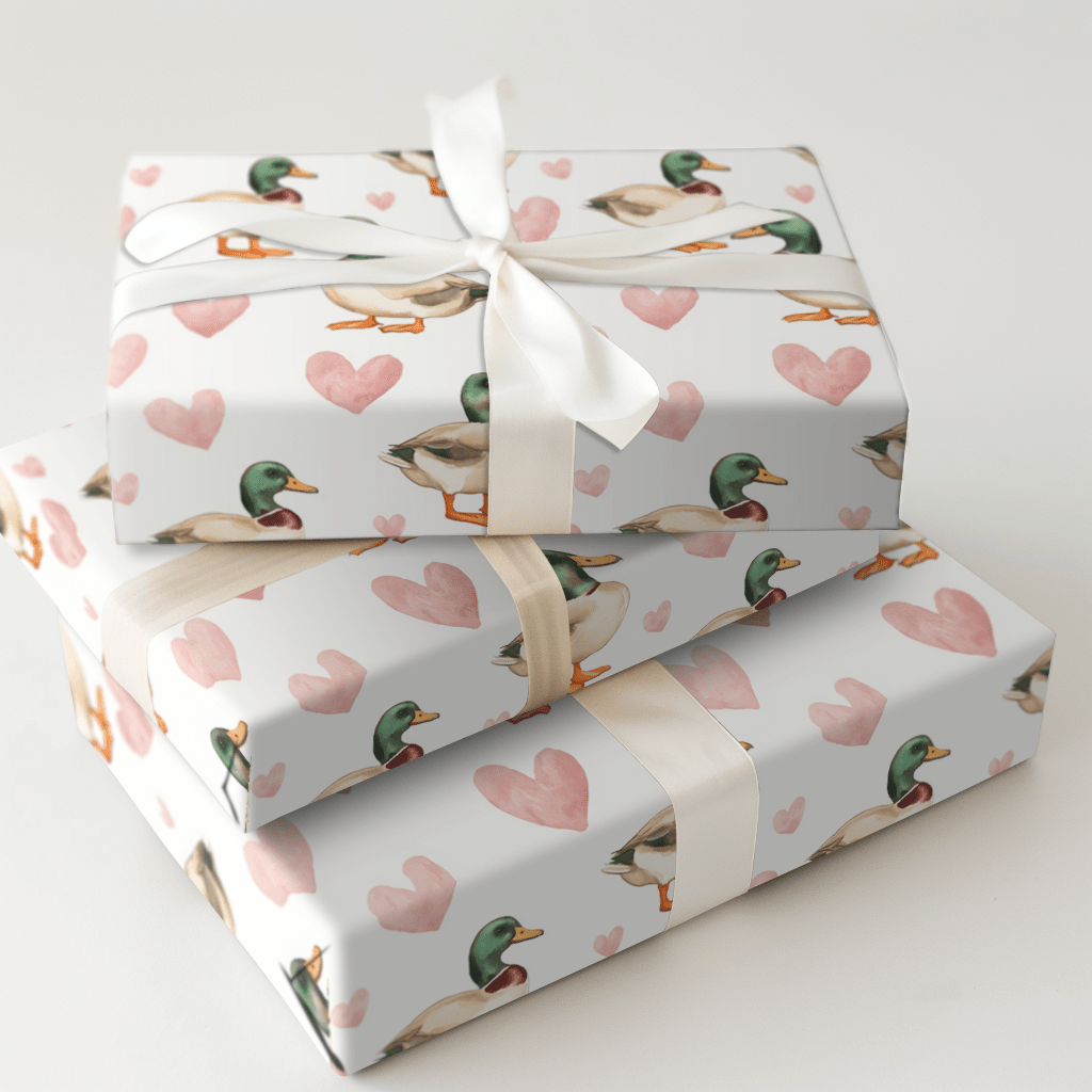 Waddle My Way to You - Wrapping Paper - Aspen & Arlo