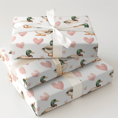 Waddle My Way to You - Wrapping Paper - Aspen & Arlo