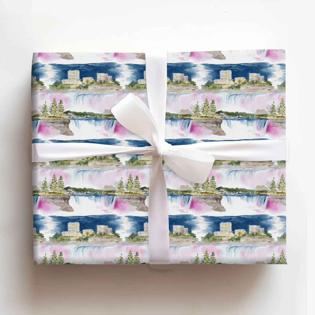 Niagara Glow - Wrapping Paper - Aspen & Arlo