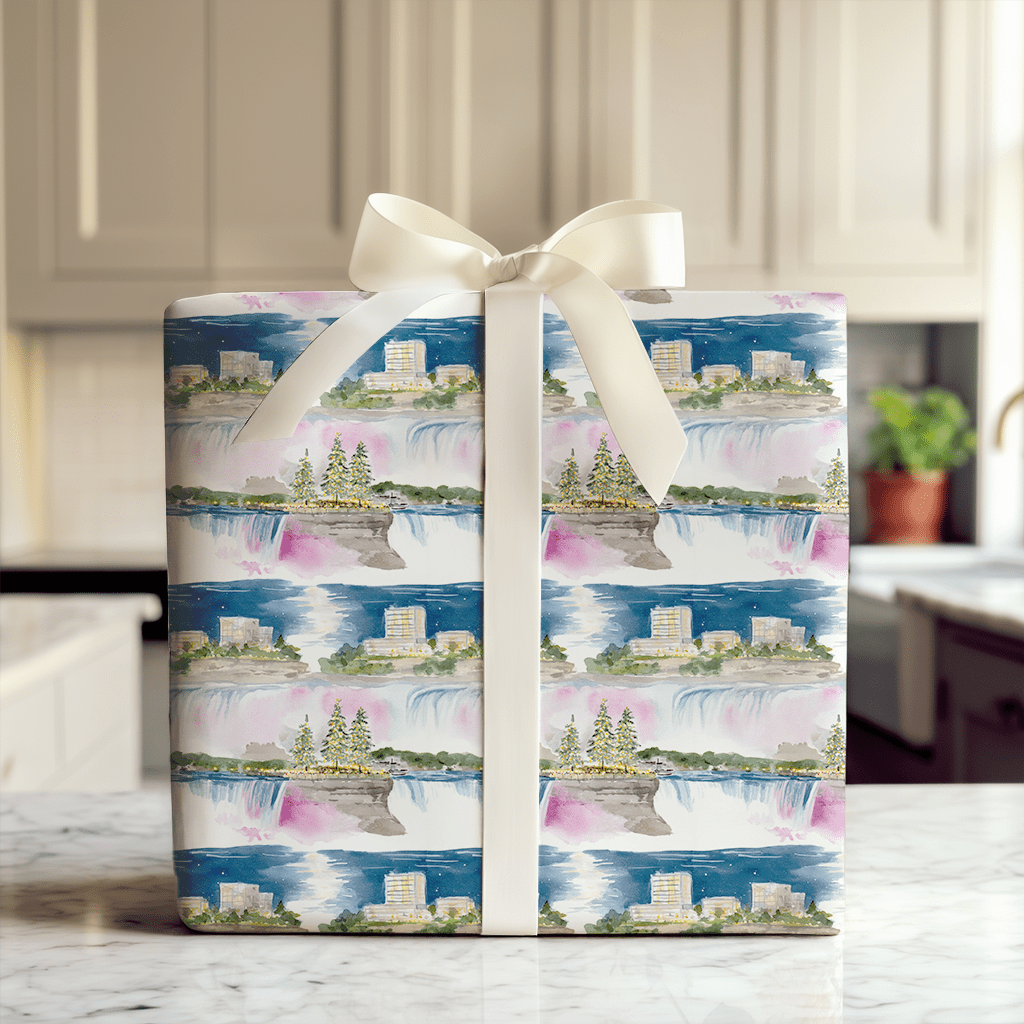 Niagara Glow - Wrapping Paper - Aspen & Arlo