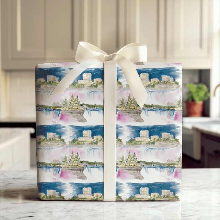 Niagara Glow - Wrapping Paper - Aspen & Arlo