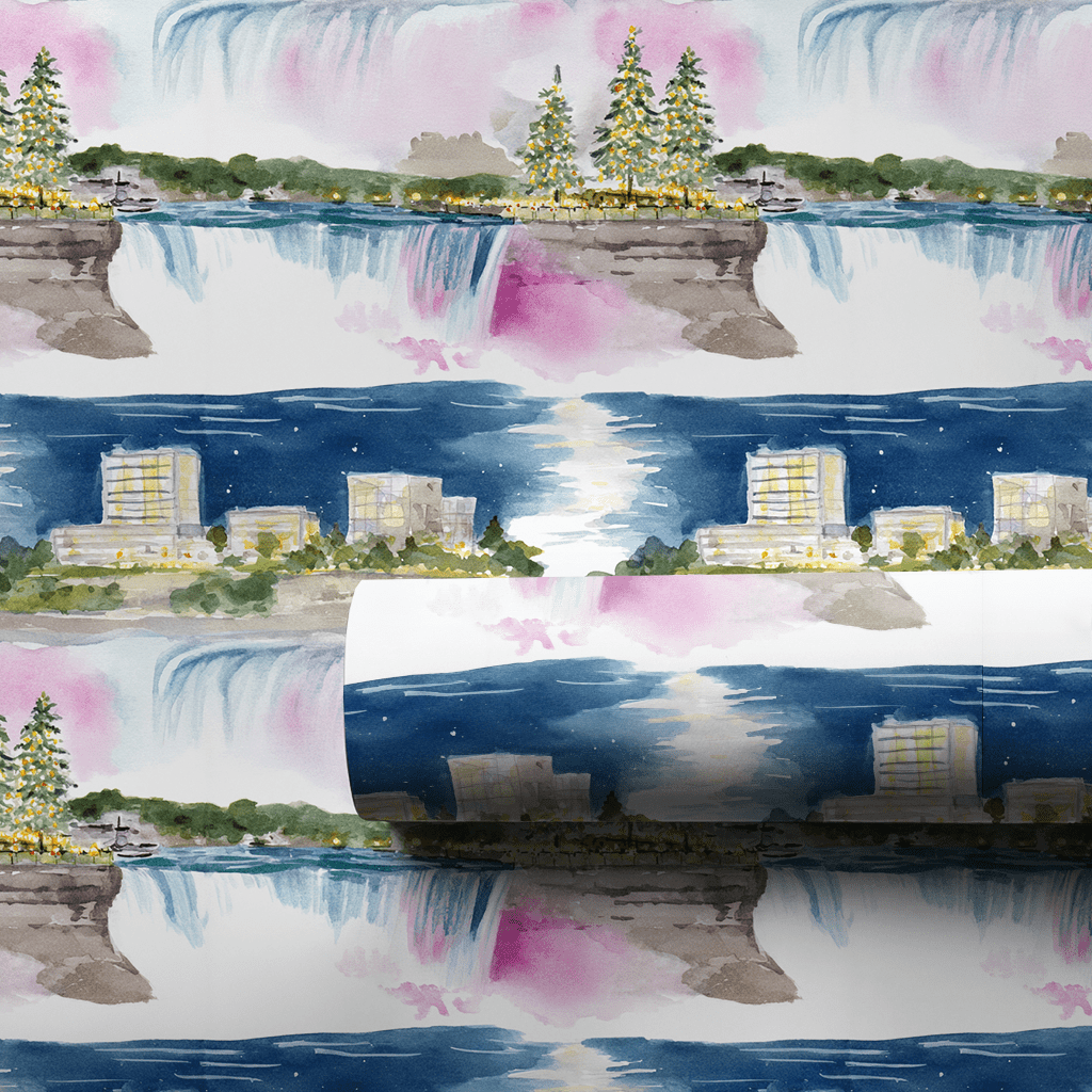 Niagara Glow - Wrapping Paper - Aspen & Arlo
