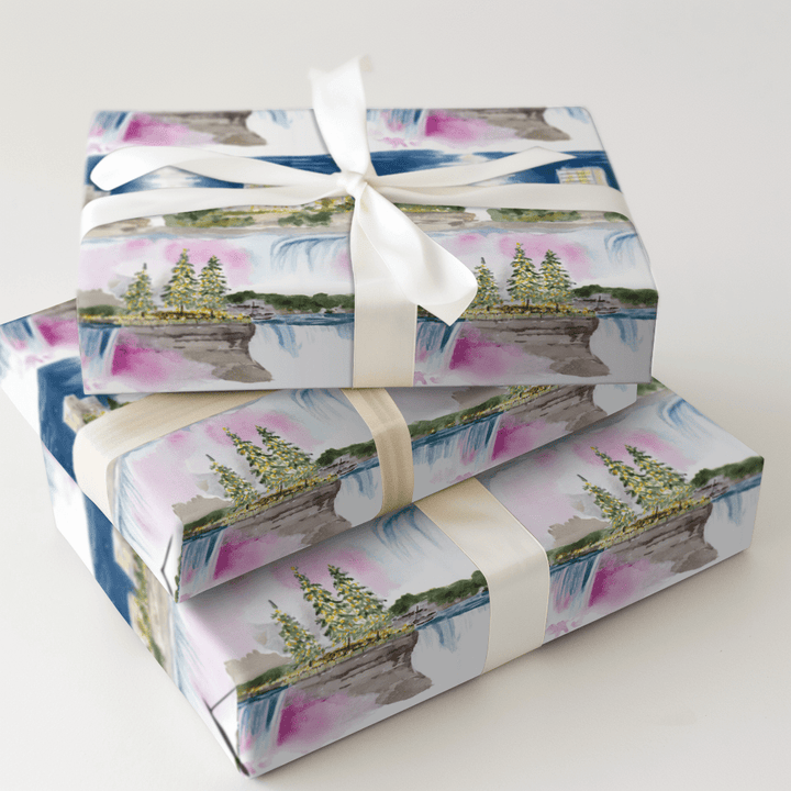 Niagara Glow - Wrapping Paper - Aspen & Arlo