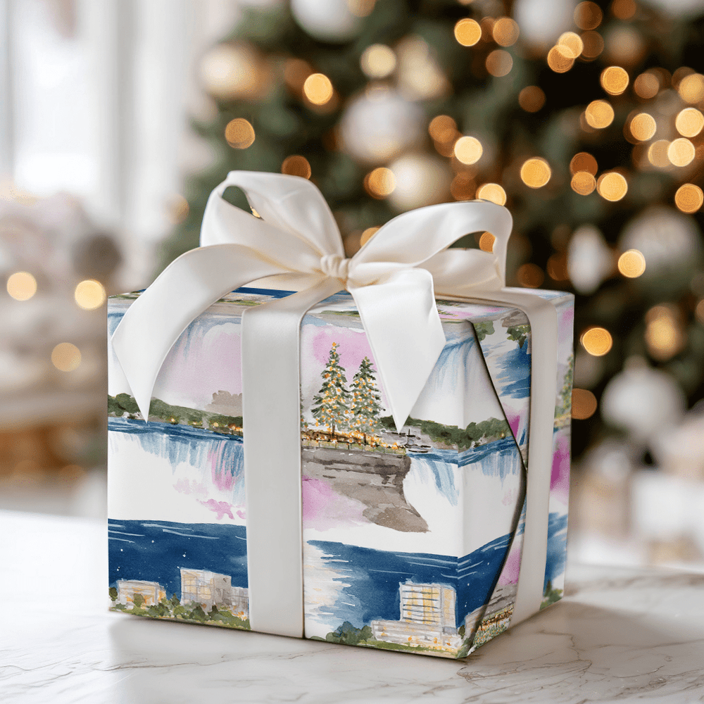 Niagara Glow - Wrapping Paper - Aspen & Arlo