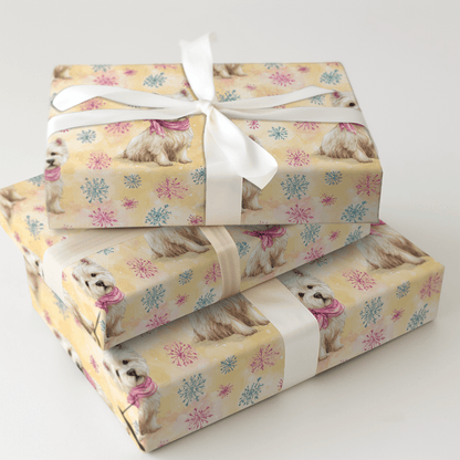 Westie Snow - Wrapping Paper - Aspen & Arlo