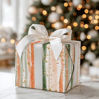 Holiday Brushstroke - Wrapping Paper - Aspen & Arlo