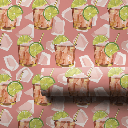 Salt, Lime, and Shine - Wrapping Paper - Aspen & Arlo