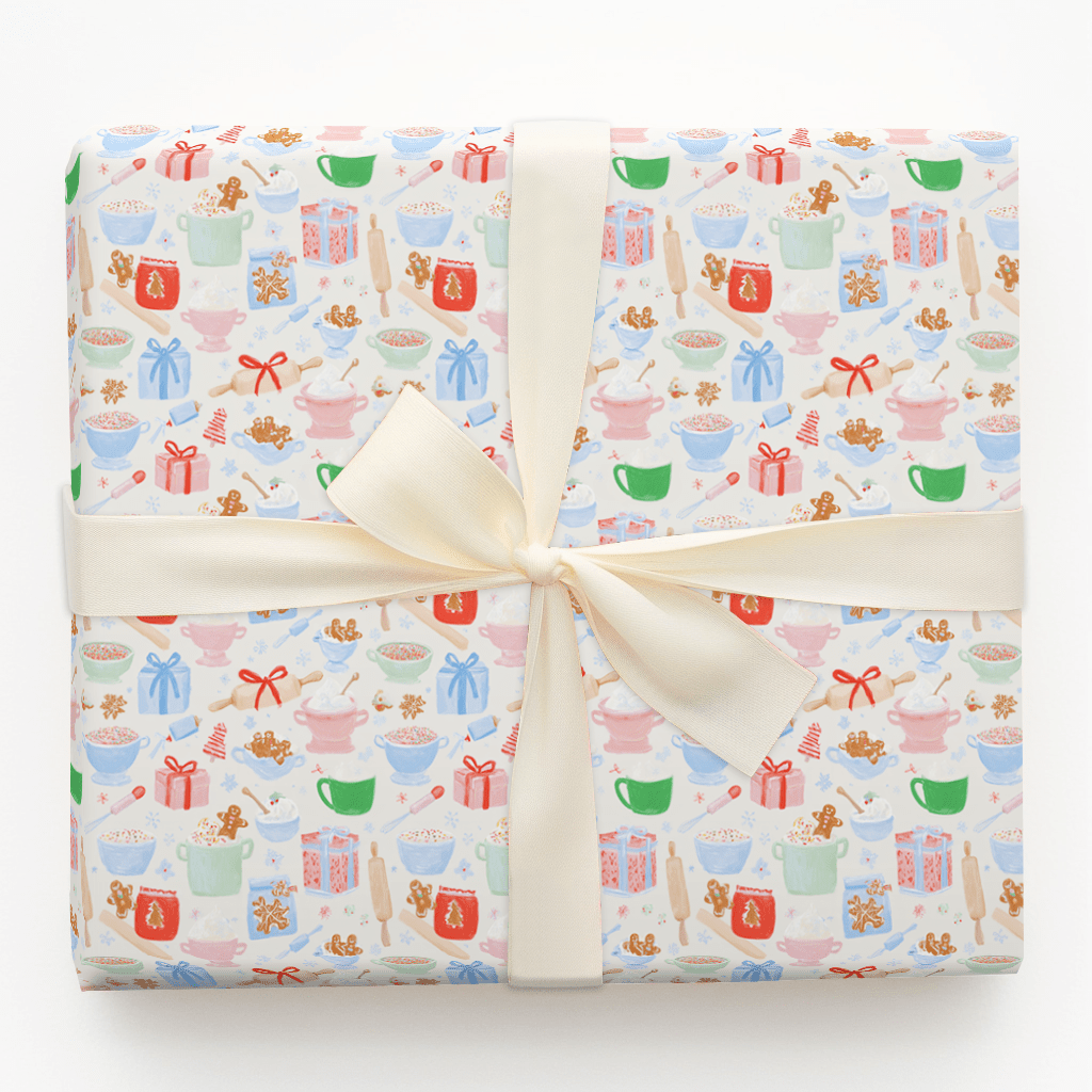 Holiday Baking Day - Wrapping Paper - Aspen & Arlo