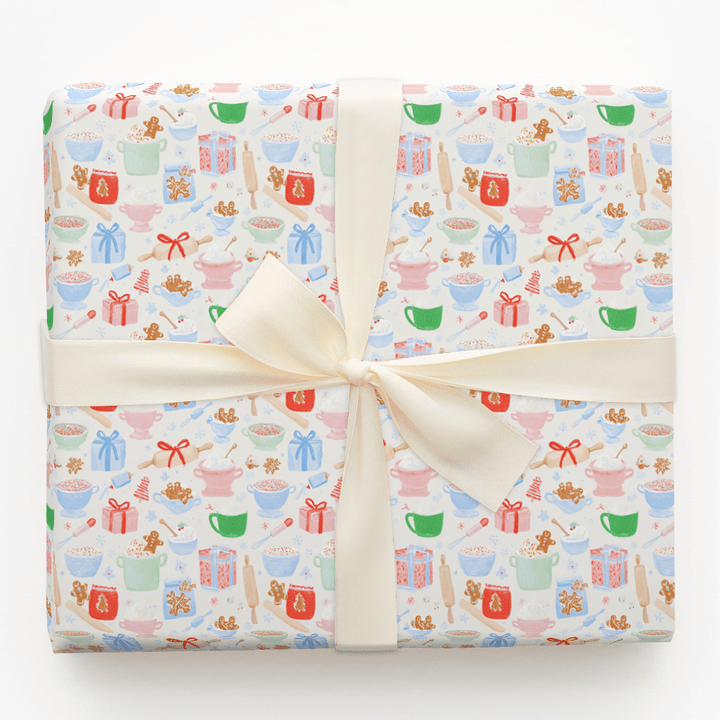 Holiday Baking Day - Wrapping Paper - Aspen & Arlo