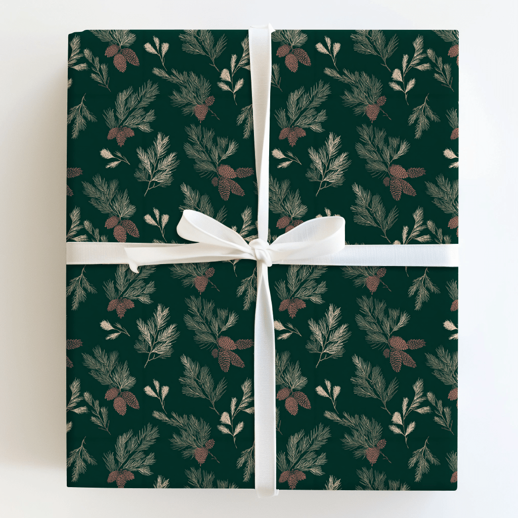 Evergreen & Pinecone - Wrapping Paper - Aspen & Arlo