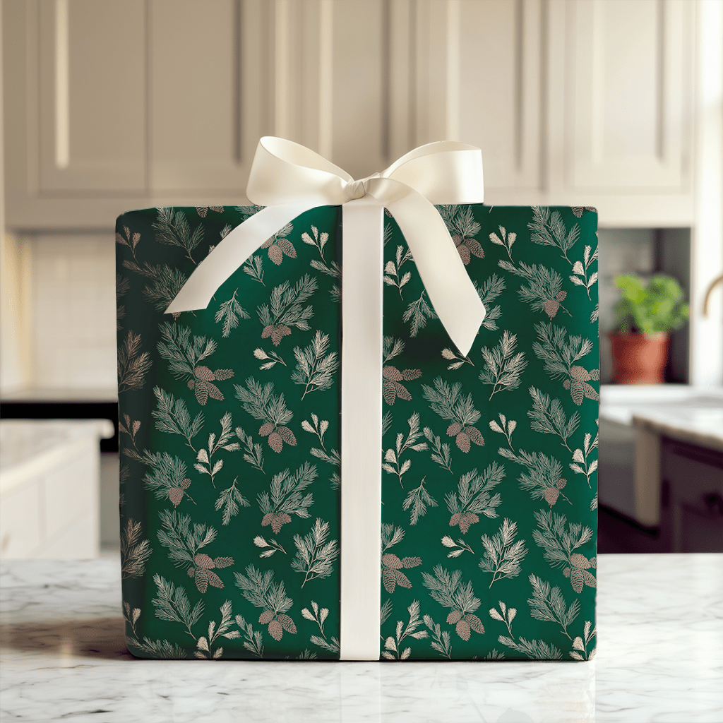 Evergreen & Pinecone - Wrapping Paper - Aspen & Arlo
