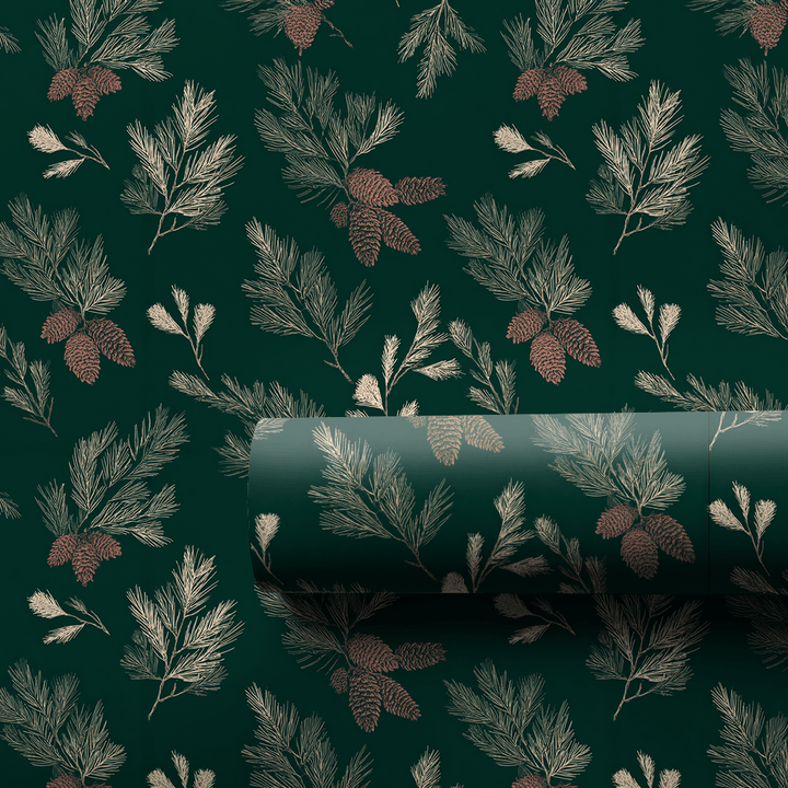 Evergreen & Pinecone - Wrapping Paper - Aspen & Arlo