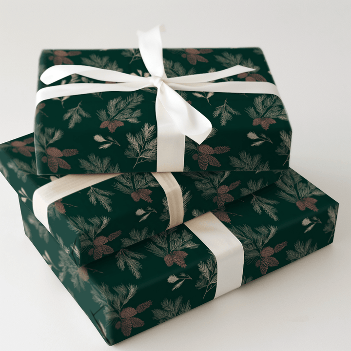 Evergreen & Pinecone - Wrapping Paper - Aspen & Arlo