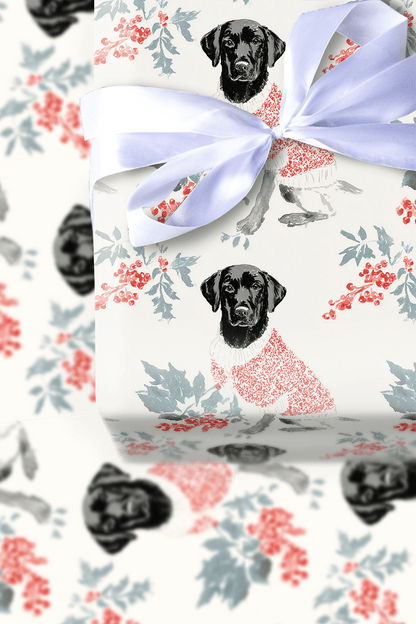 Merry Labmas - Wrapping Paper - Aspen & Arlo