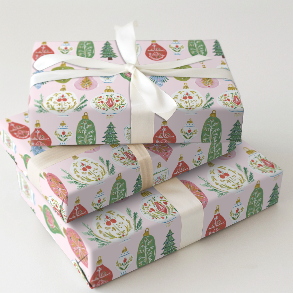 Ribbon & Holly