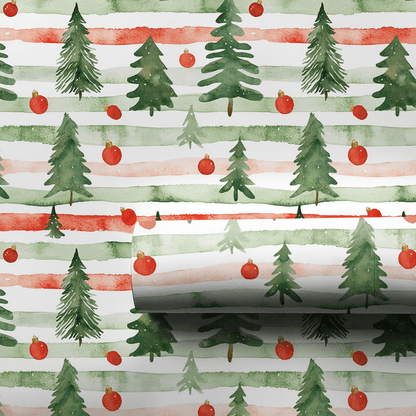 Off the Tree Line - Wrapping Paper - Aspen & Arlo